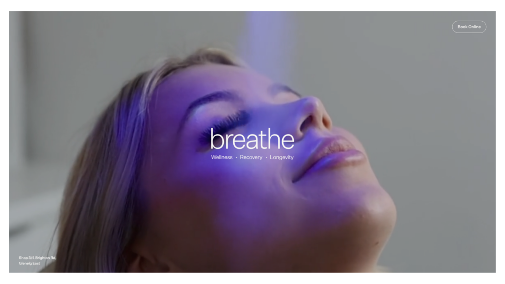Breathe WRL Website Screen Shot